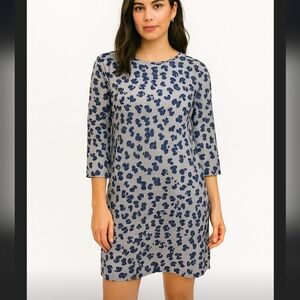 Gryphon Silk Animal Print Dress